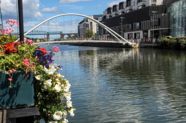 De Lacys Bridge over the River Boyne in Drogheda