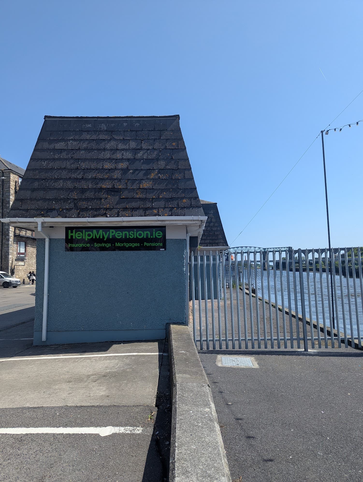 Help My Pension office exterior on The Mall, Drogheda